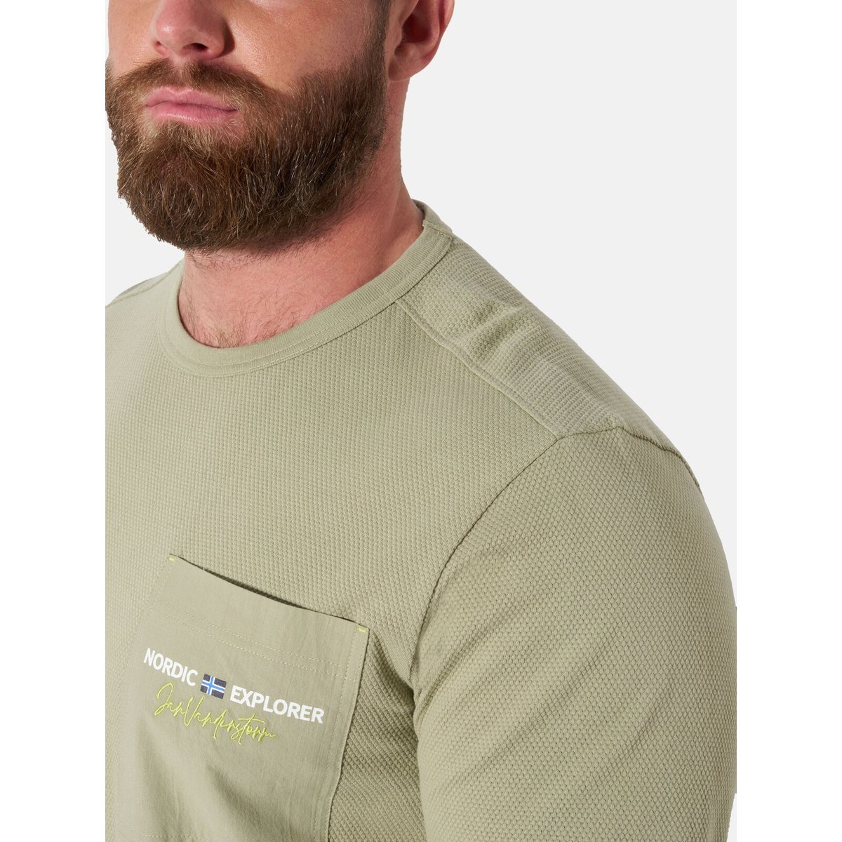 Lot de 2 sweatshirts TUDEMAL bleu foncé kaki, JAN VANDERSTORM