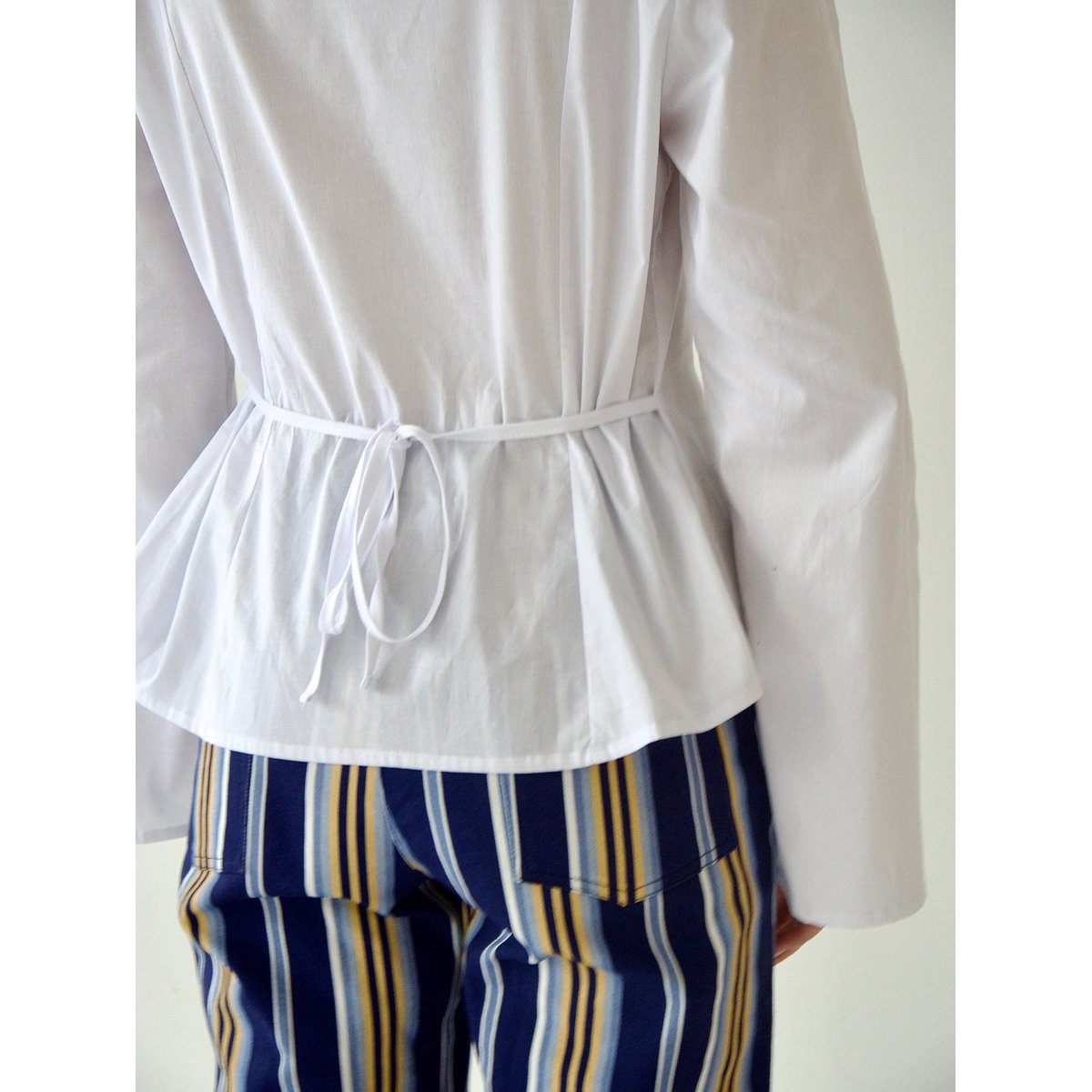 Blouse manches évasées MIREIA blanc, MINDTRAVELER