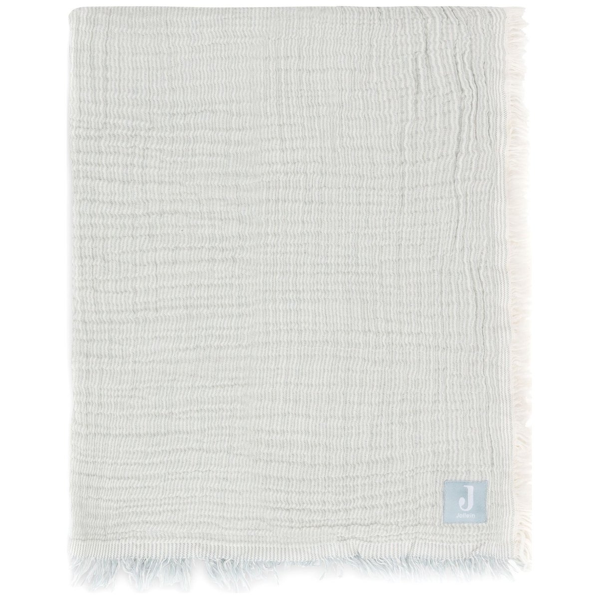 Couverture en gaze de coton vert d'eau, JOLLEIN