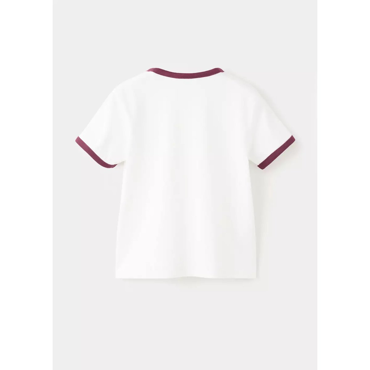 T-shirt imprimé bicolore blanc cassé, MANGO KIDS