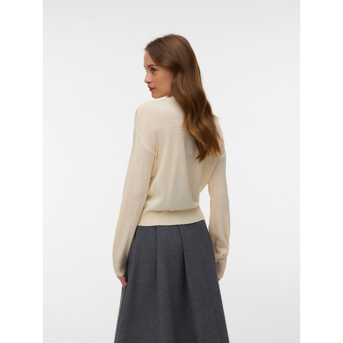 Pull En Maille birch, VERO MODA