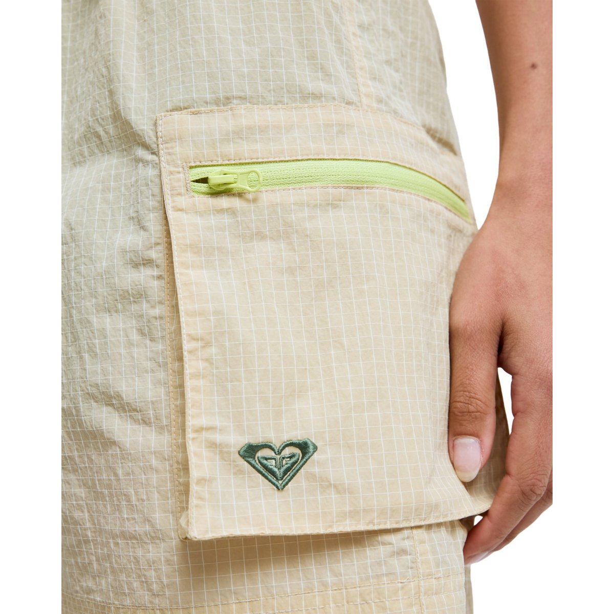 Short de sport taille élastique BOUNDLESS SPIRIT 2. beige pebble, ROXY