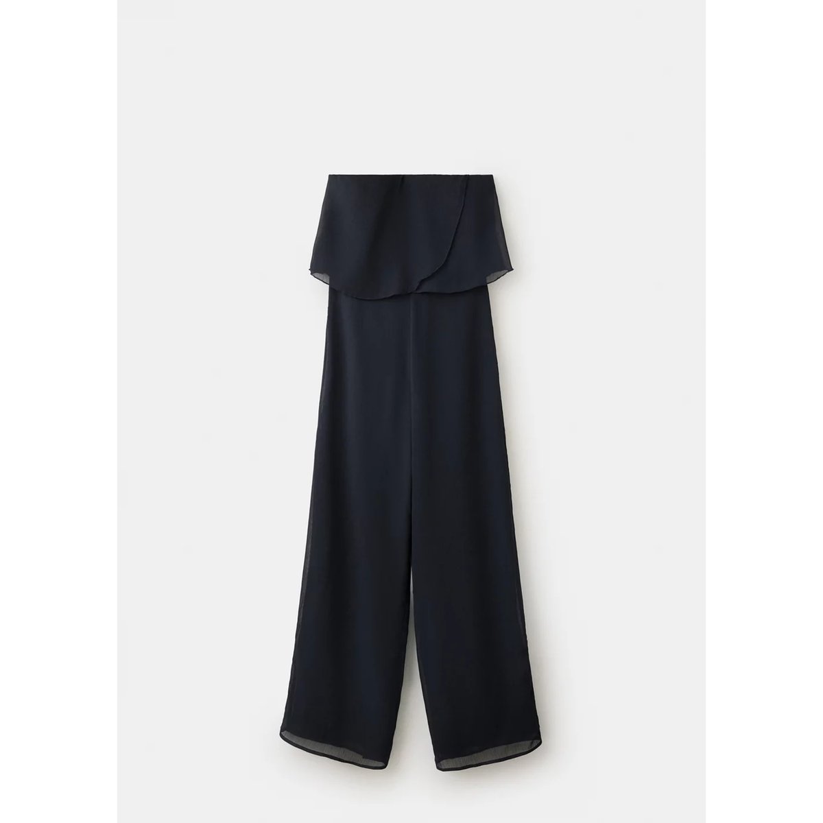 Combinaison bustier bleu marine, MANGO TEEN