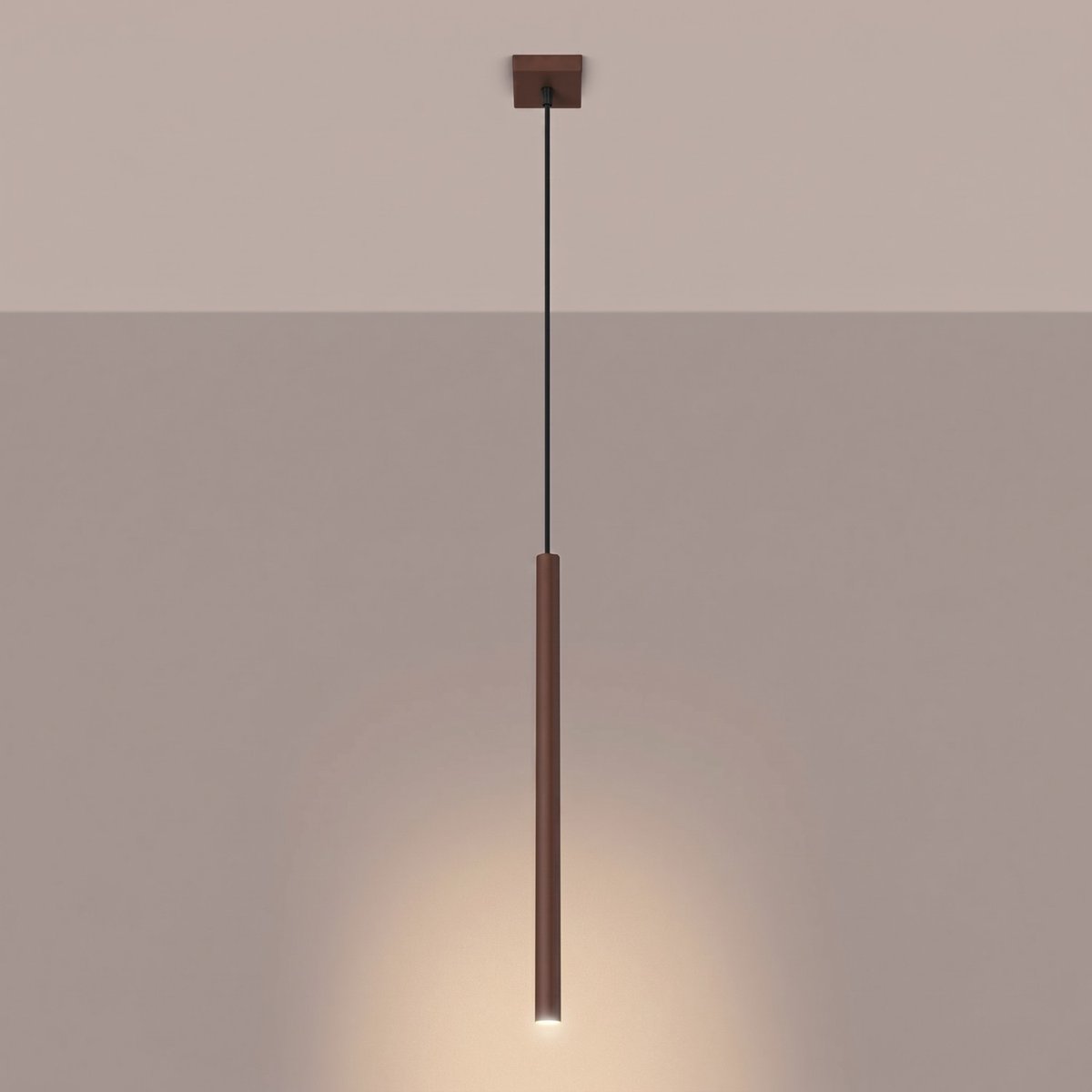 Suspension Acier Marron G9 1 PASTELO marron, EDEN