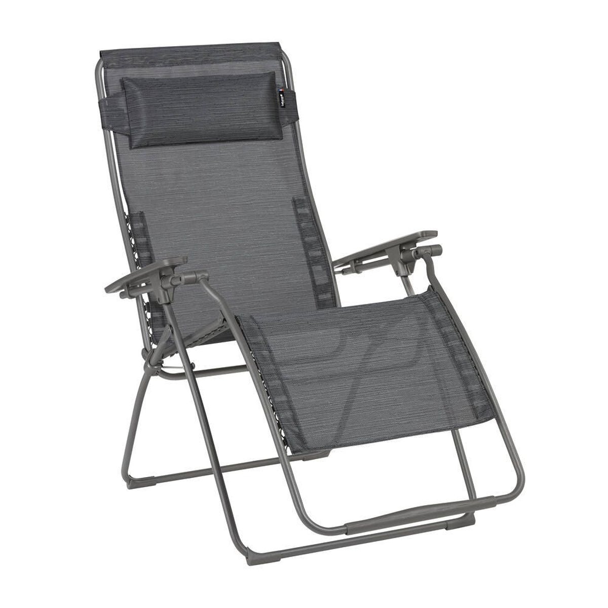 Fauteuil Relax Zéro Gravité XL - FUTURA XL gris obsidian, LAFUMA MOBILIER