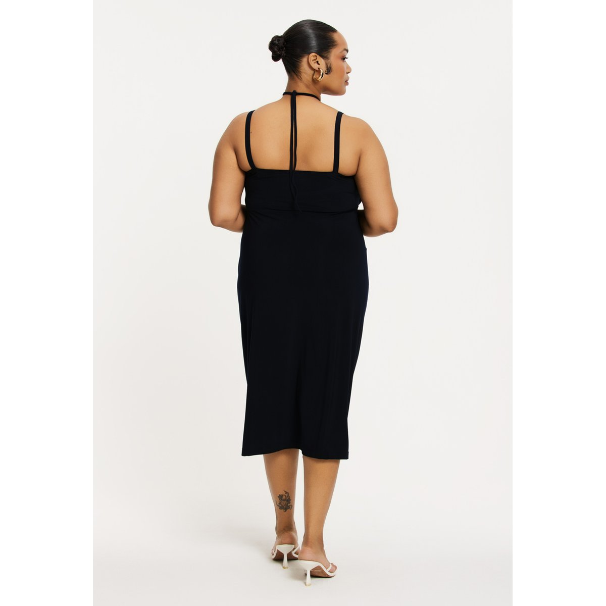 Robe sans manches bleu, YOEK