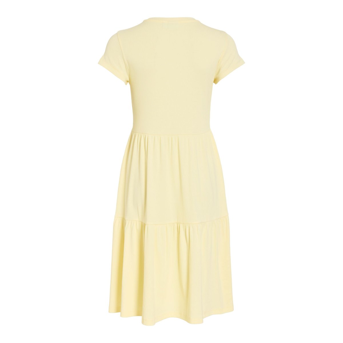 Robe Mi-Longue pastel yellow, VILA