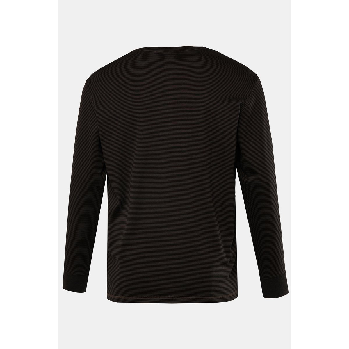 Henley, manches longues, rayures marron foncé, JP1880