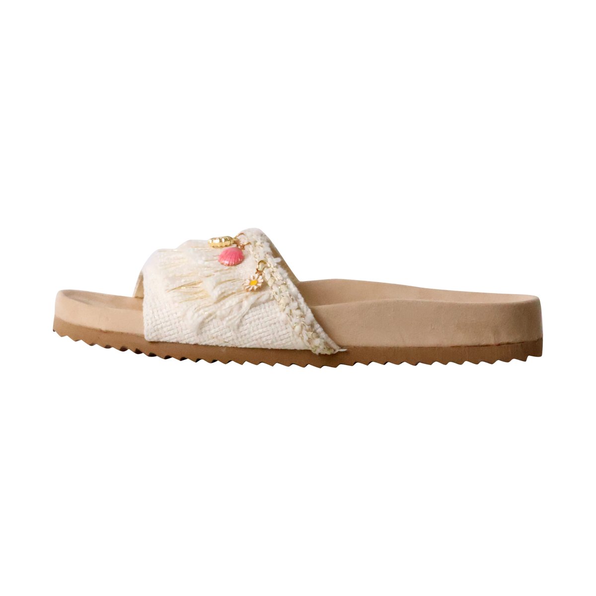 Sandales à Enfiler beige, ENZA NUCCI