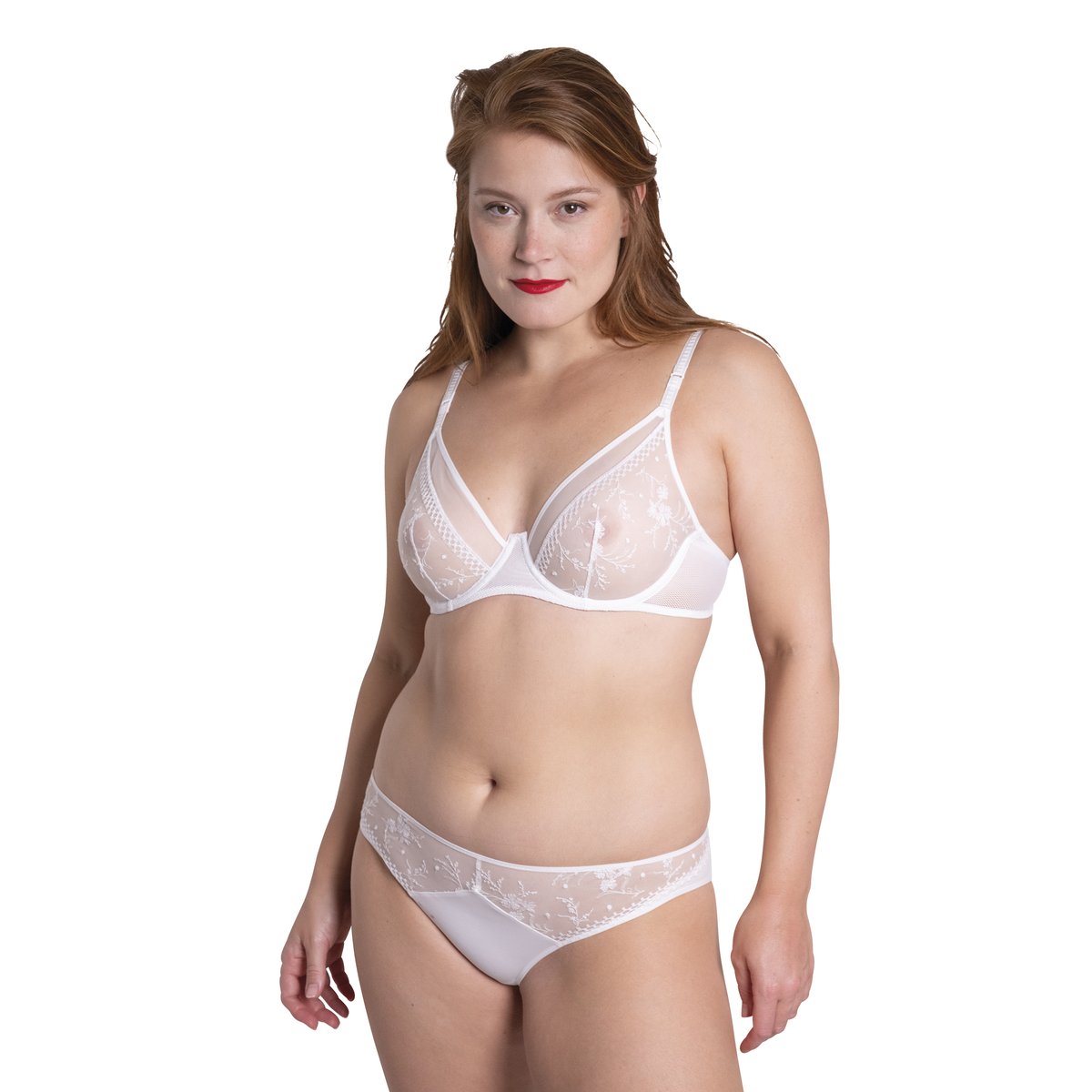 Slip SUZY blanc, PASSIONATA