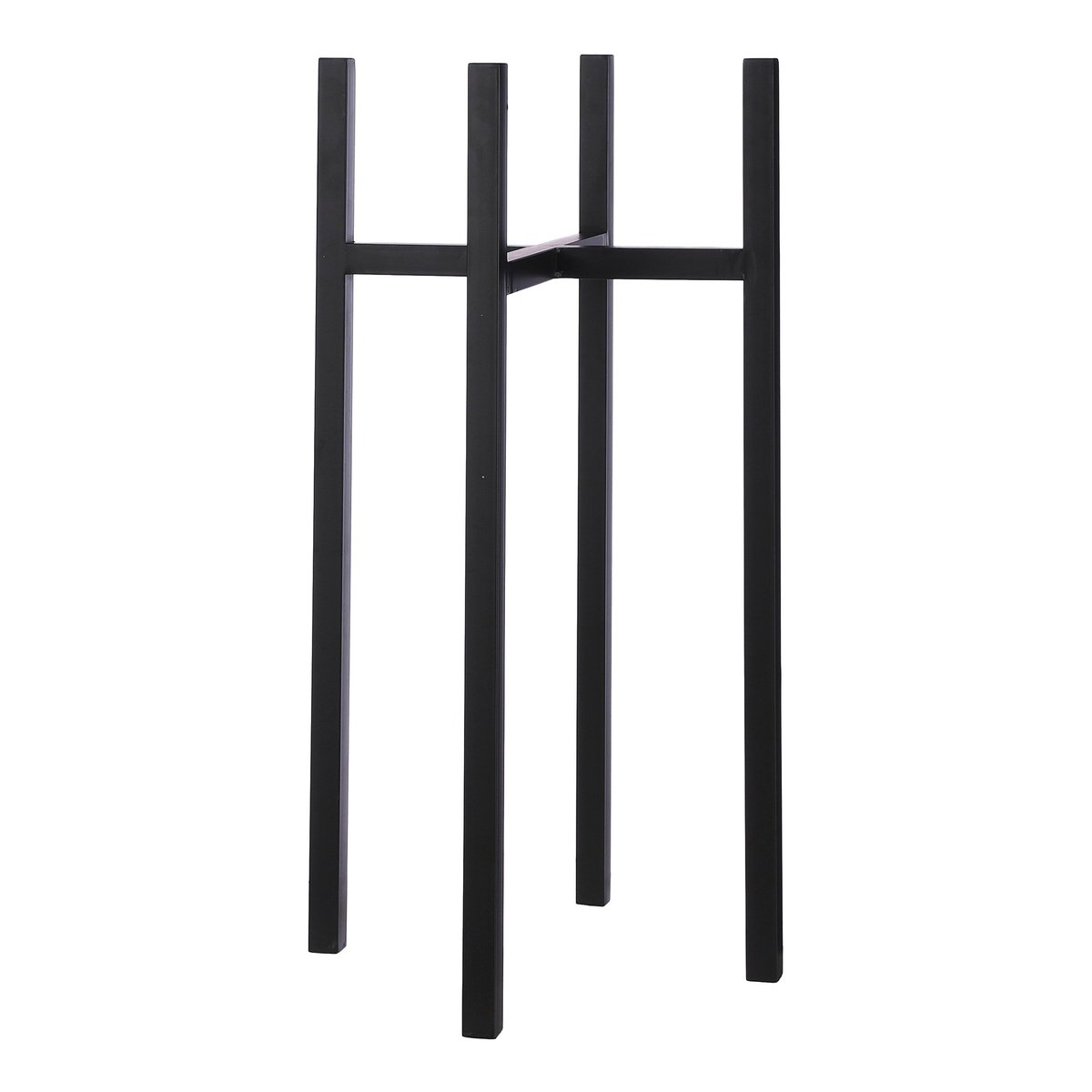 Support pour plantes H71 cm ASCOT XL noir, MICA DECORATIONS