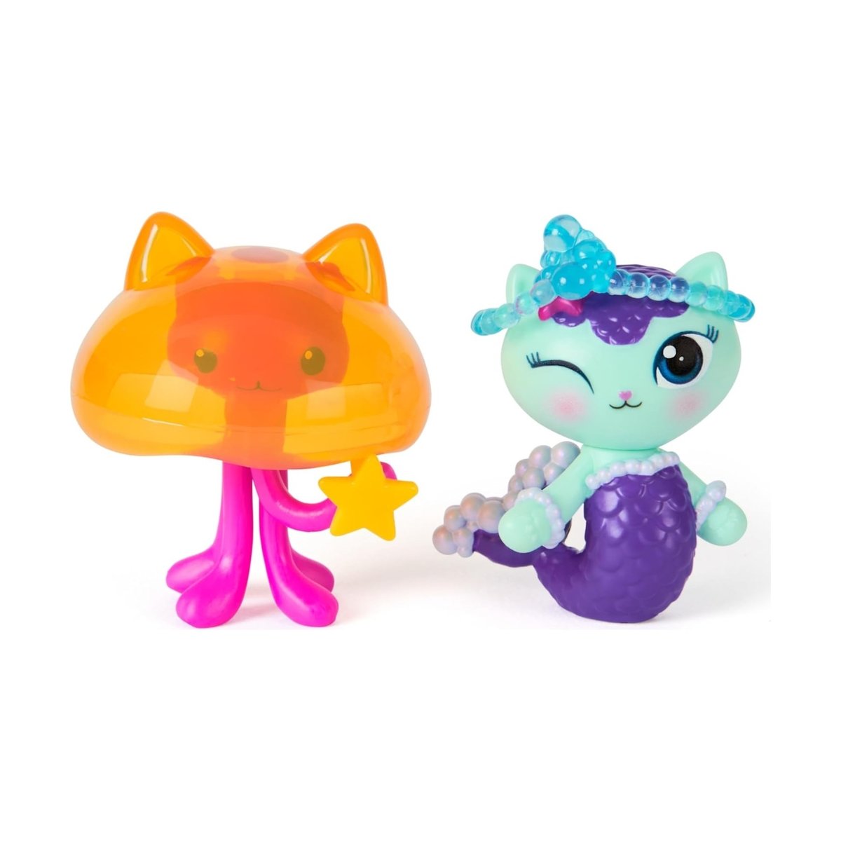 Gabby's Dollhouse Movie - Lot de 2 figurines - Aquarium multicolore, SPIN MASTER