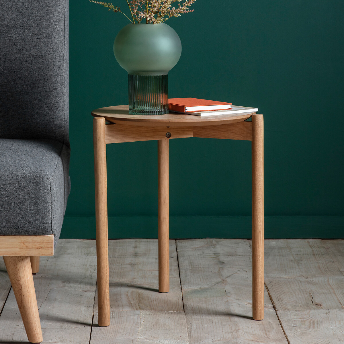 Hajipur Oak Side Table natural oak, ÉDITÉ