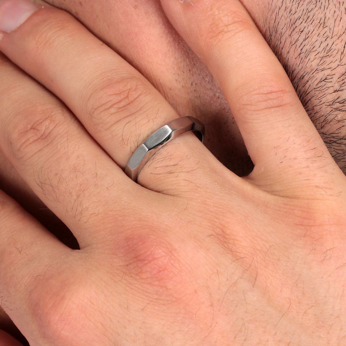 Bague en acier MOTOWN argent, MORELLATO