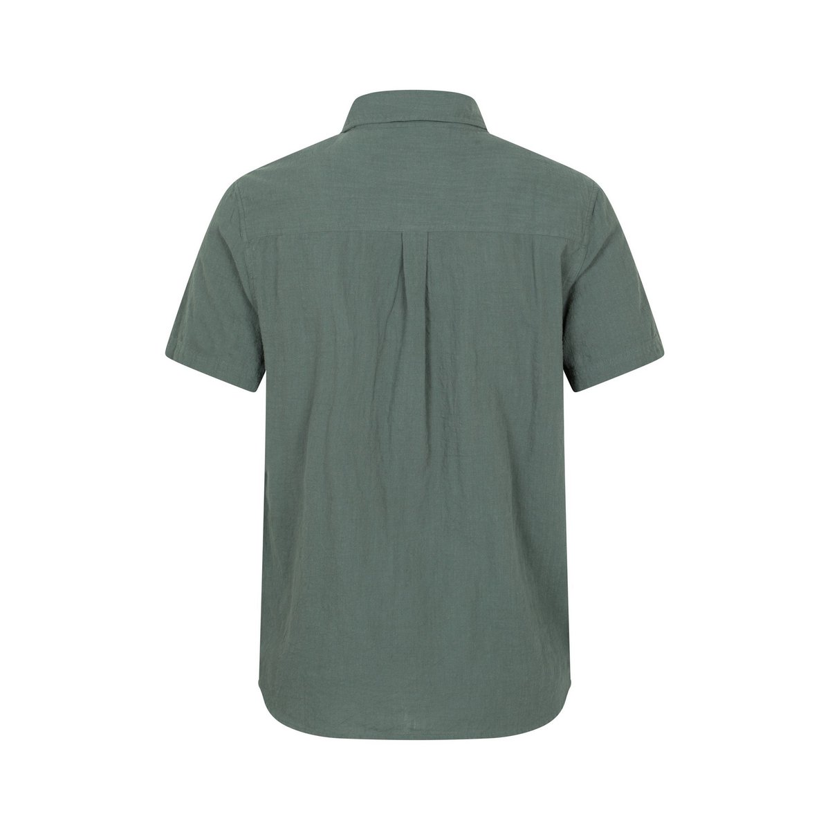 Chemise manches courtes motif/style texturé PALM vert, MOUNTAIN WAREHOUSE