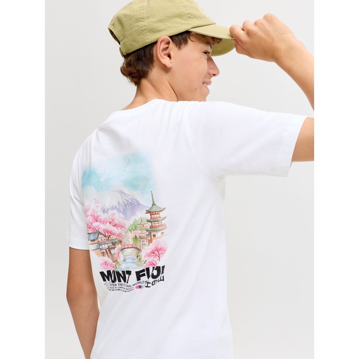 T-Shirt bright white, JACK & JONES JUNIOR