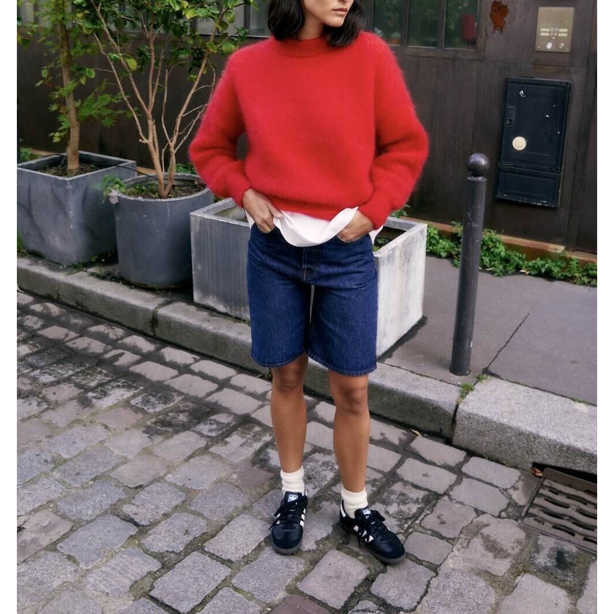 Maglione a girocollo JANE rosso, SURPRISE