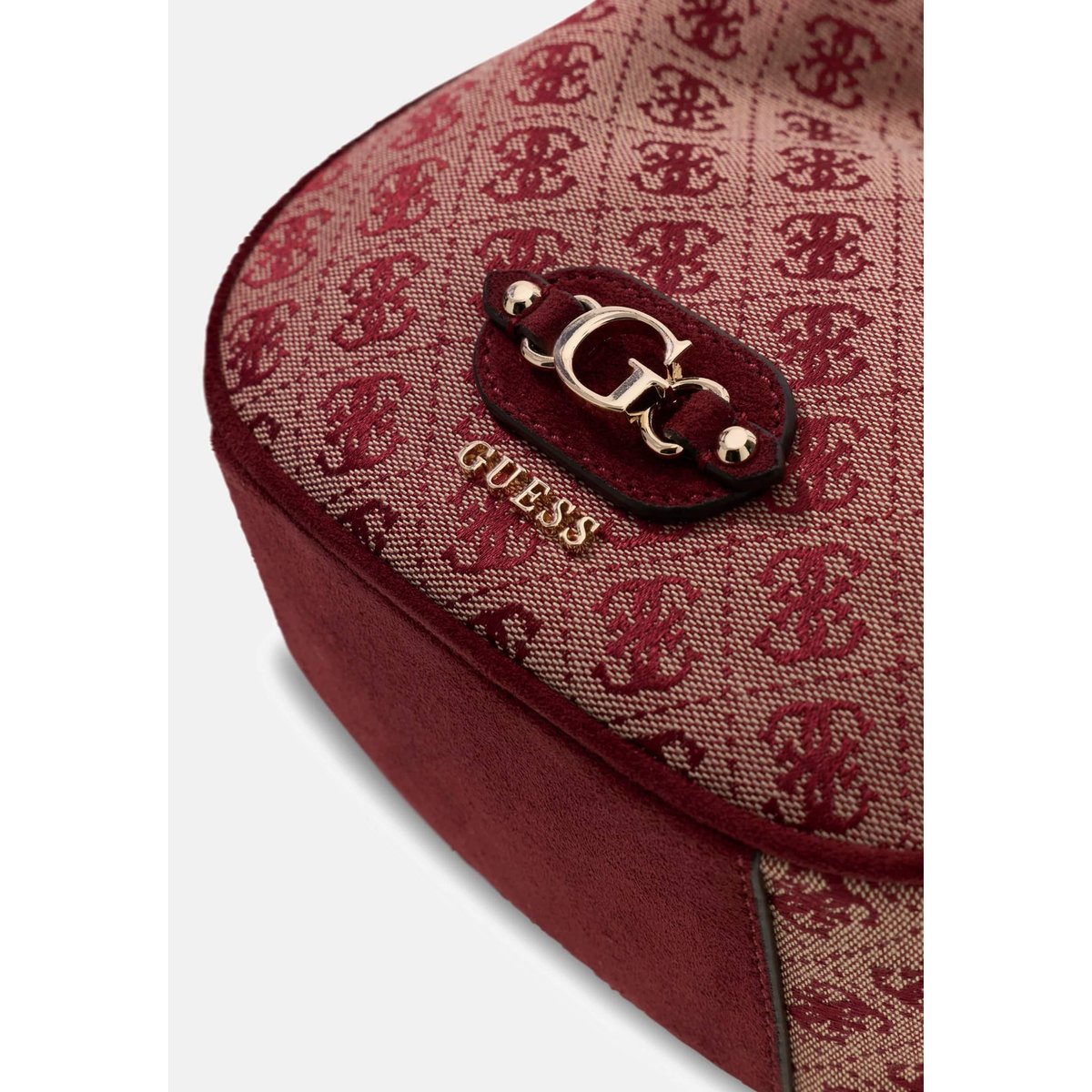Samantha Logo Mini Bucket rouge multi, GUESS