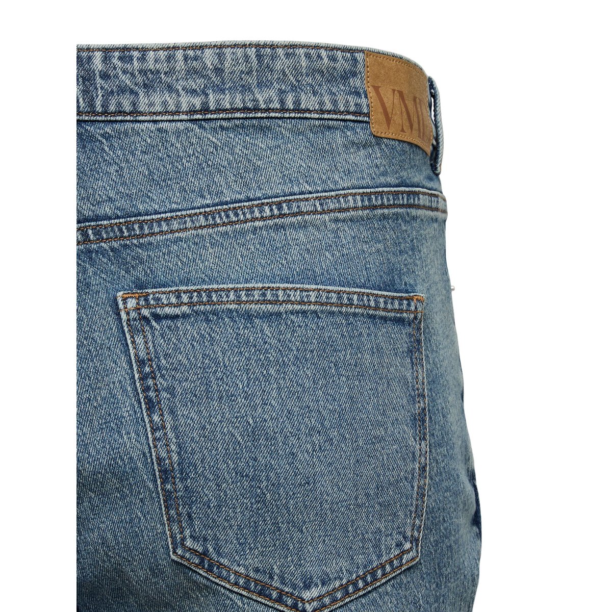 Jean À Coupe Large medium blue denim, VERO MODA