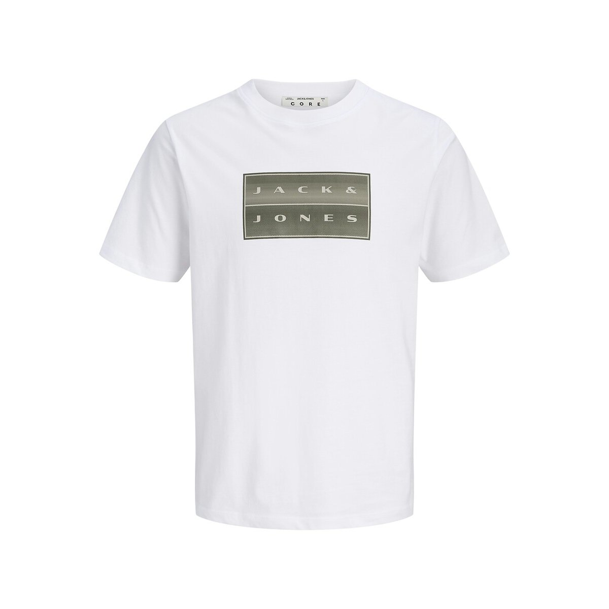 T-shirt de mangas curtas branco, JACK & JONES