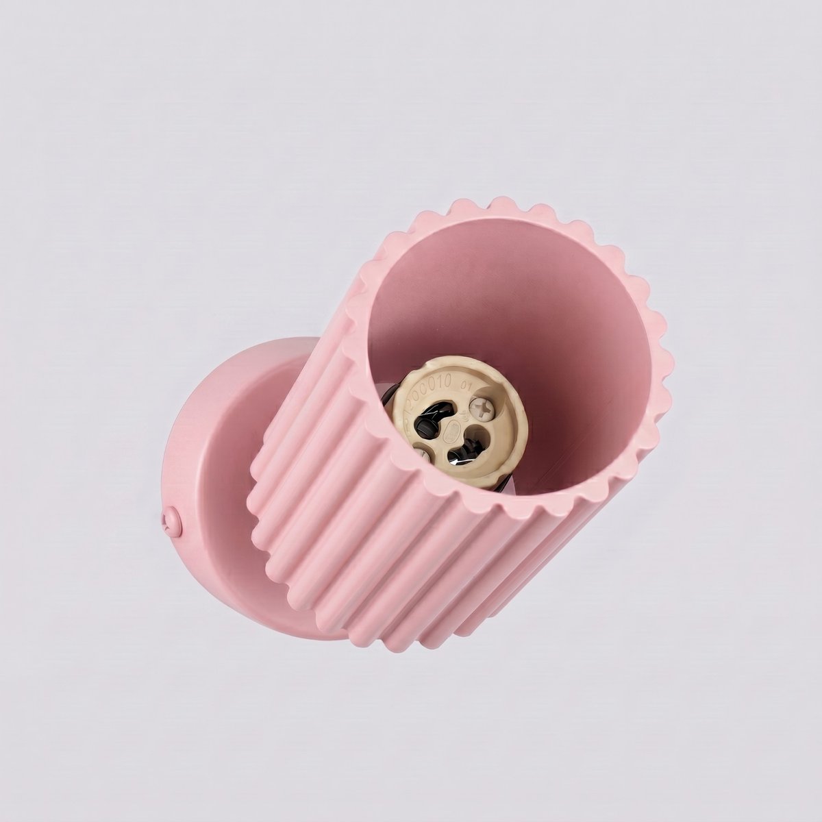 Plafonnier Aluminium Rose GU10 1 Karbon rose, EDEN