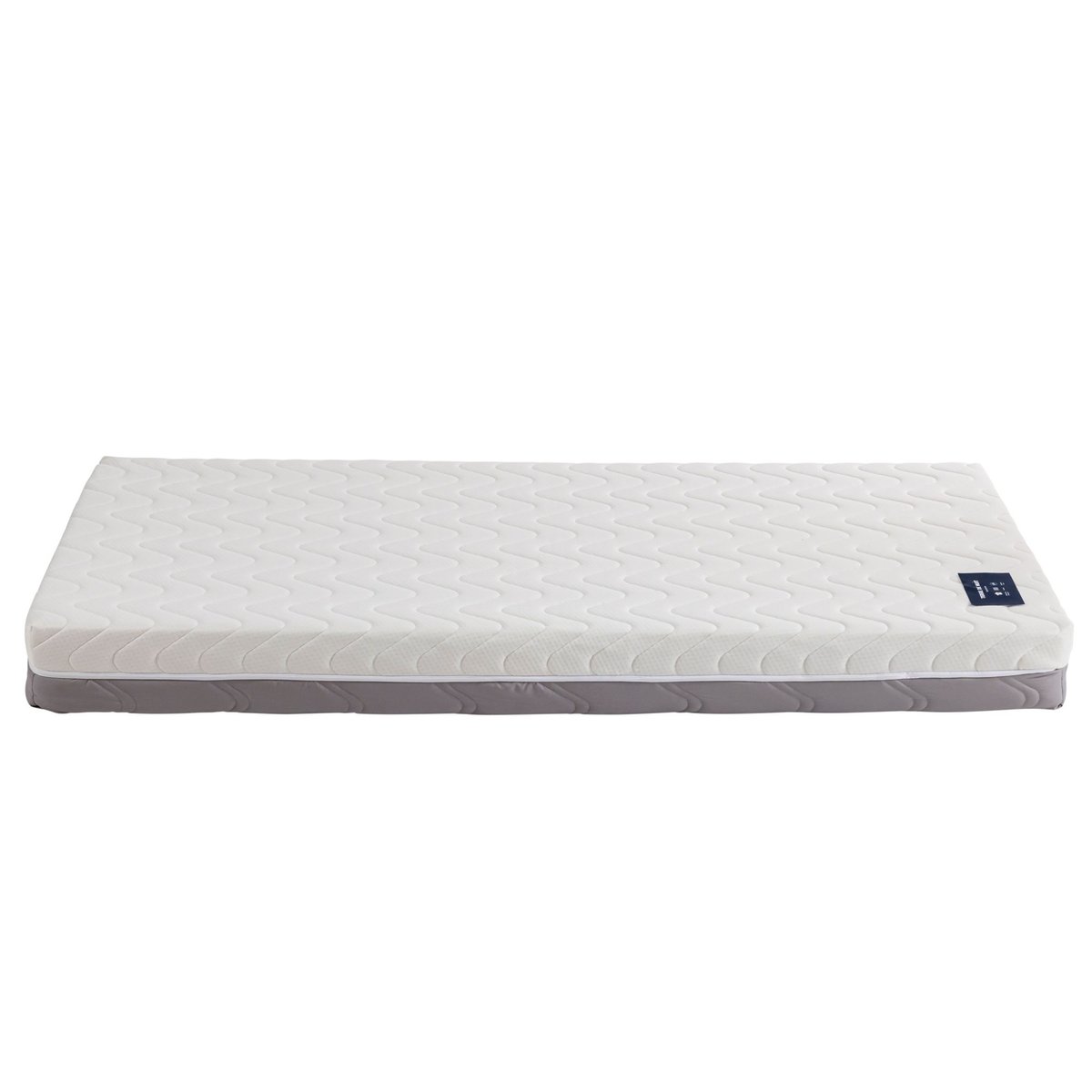 Matelas mousse recyclée 17 cm Conscience couleur unique, TERRE DE NUIT