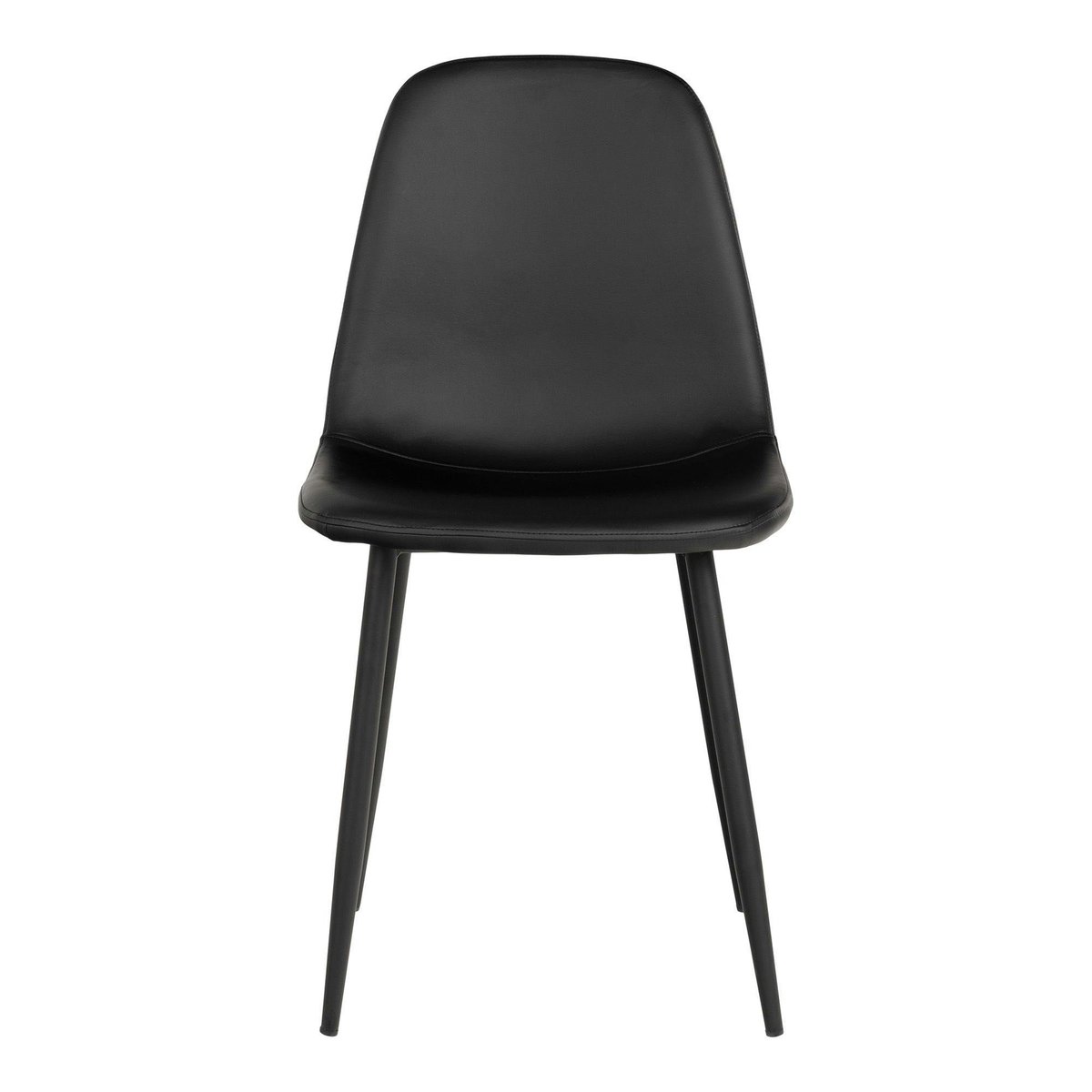 Chaise vintage pour salle à manger (lot de 2) BERLIN noire, PIER IMPORT
