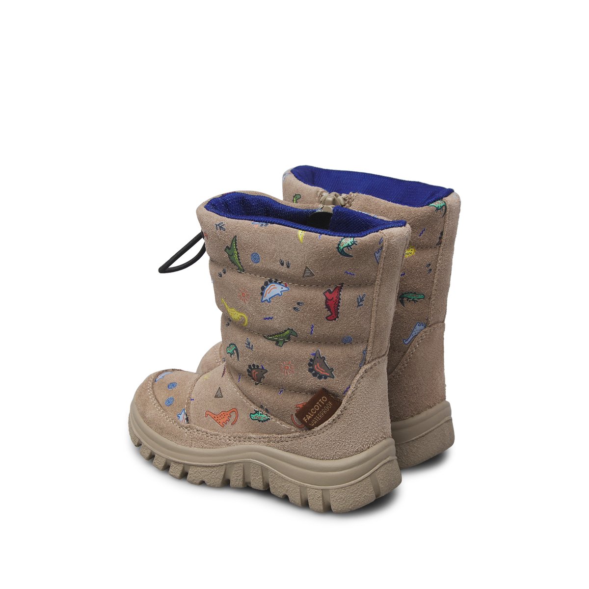 Bottes en daim POZNURR 4 WP gris tourterelle-, FALCOTTO