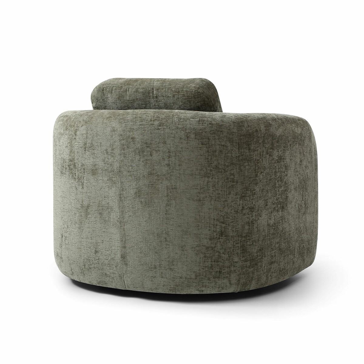 Muse Distressed Chenille Swivel Chair olive, ÉDITÉ