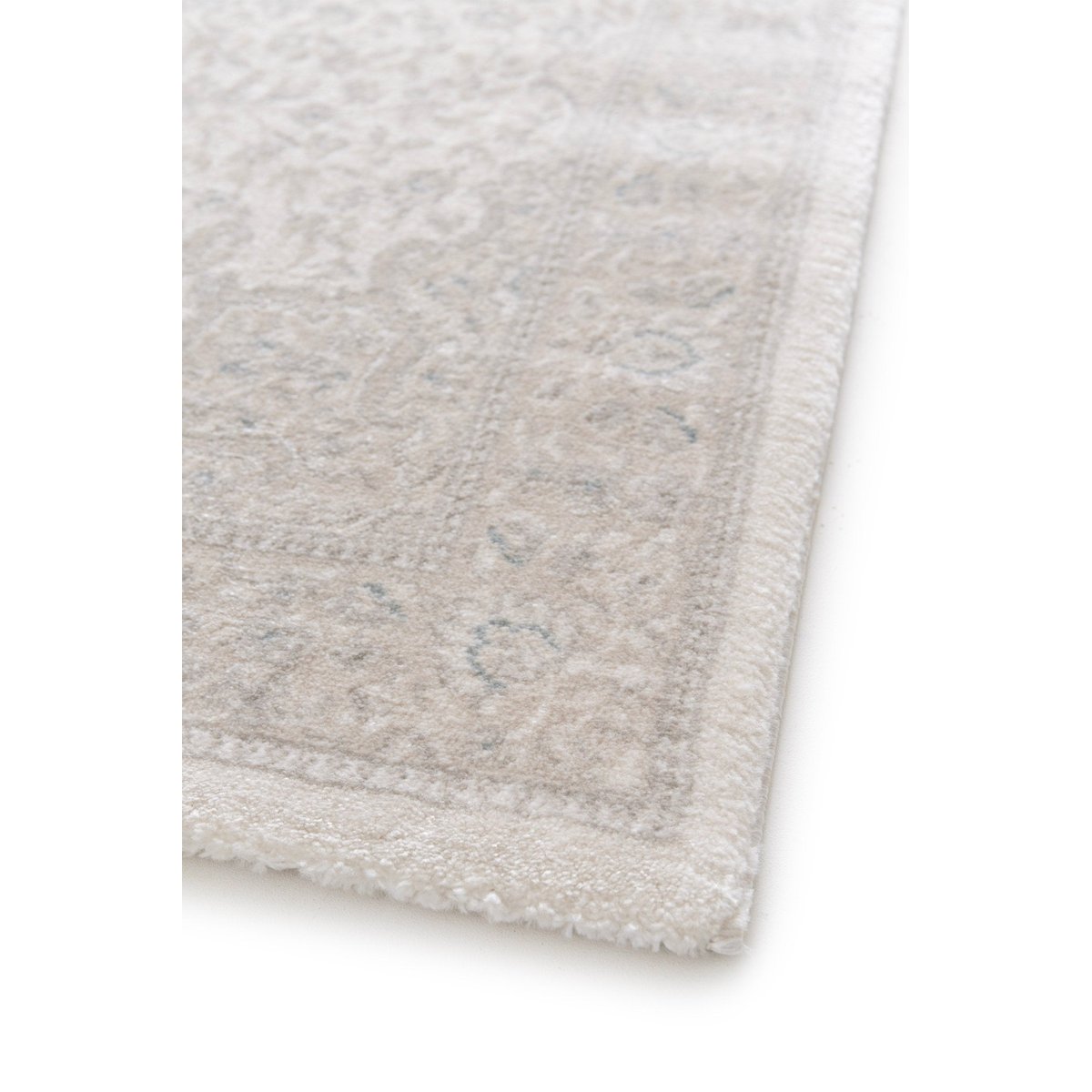 Tapis velours à poil ras TOPKAPI beige sable, AFK LIVING