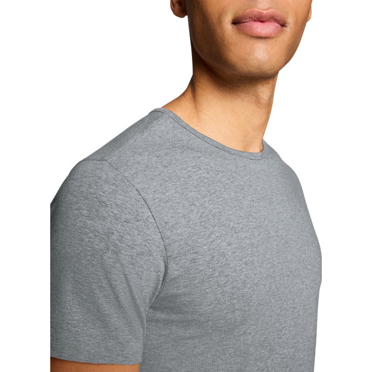Lot de 2 t-shirts en coton noirs à coupe droite et cols ronds multicolore, LEVI'S