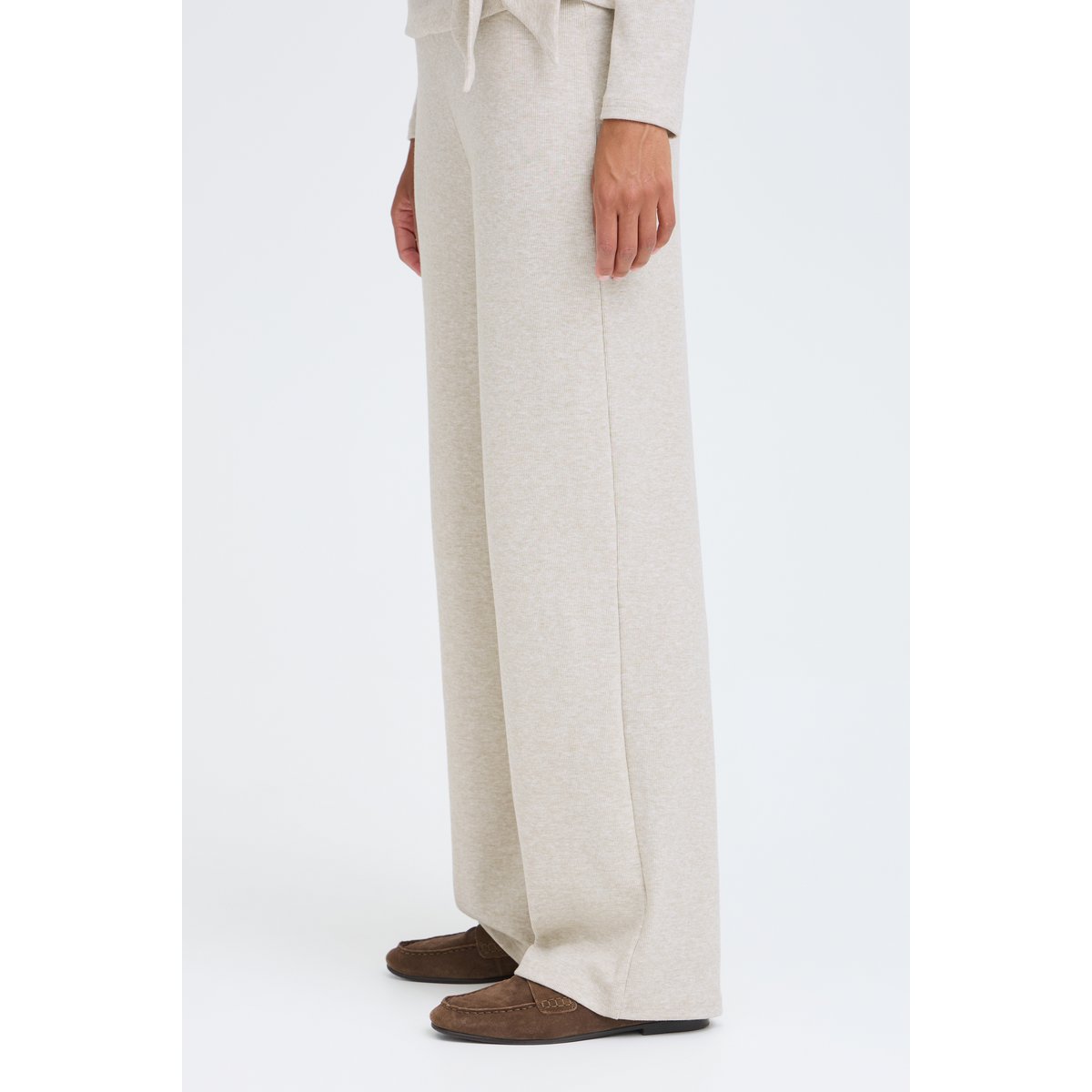 Pantalon décontracté beige oatmeal melange, B.YOUNG