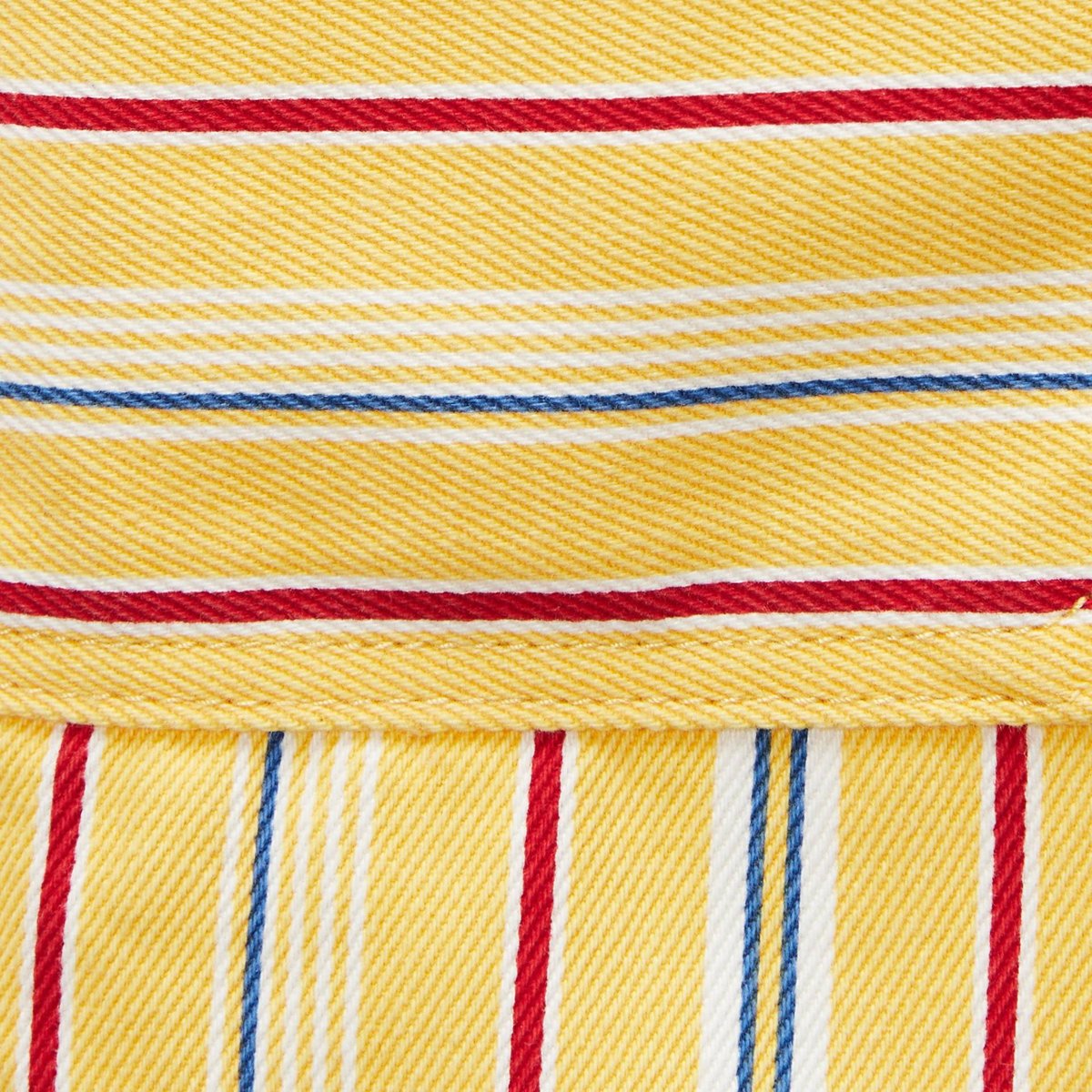 Short en twill rayé pastille, MONOPRIX