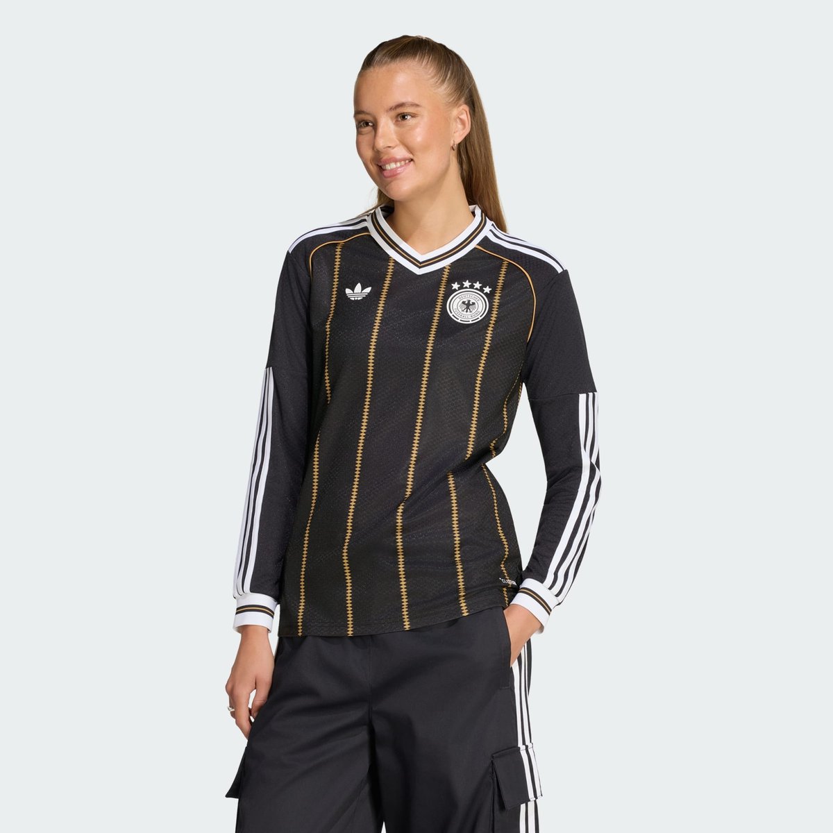Maillot Manches Longues Third Allemagne 26 black, adidas Performance