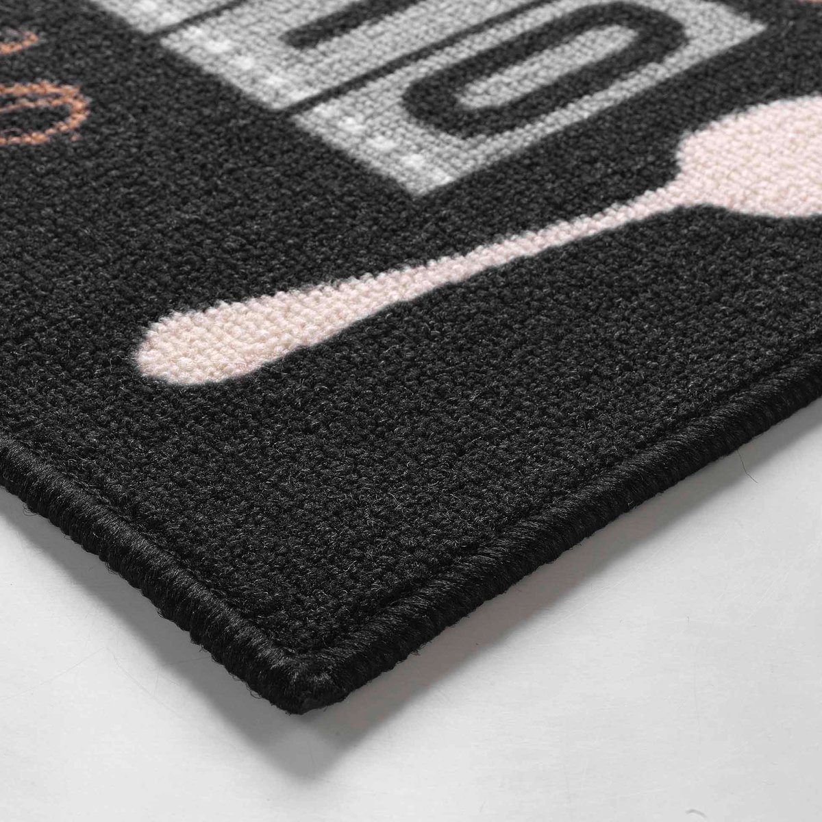 Tapis de cuisine Coffee noir, EDEN