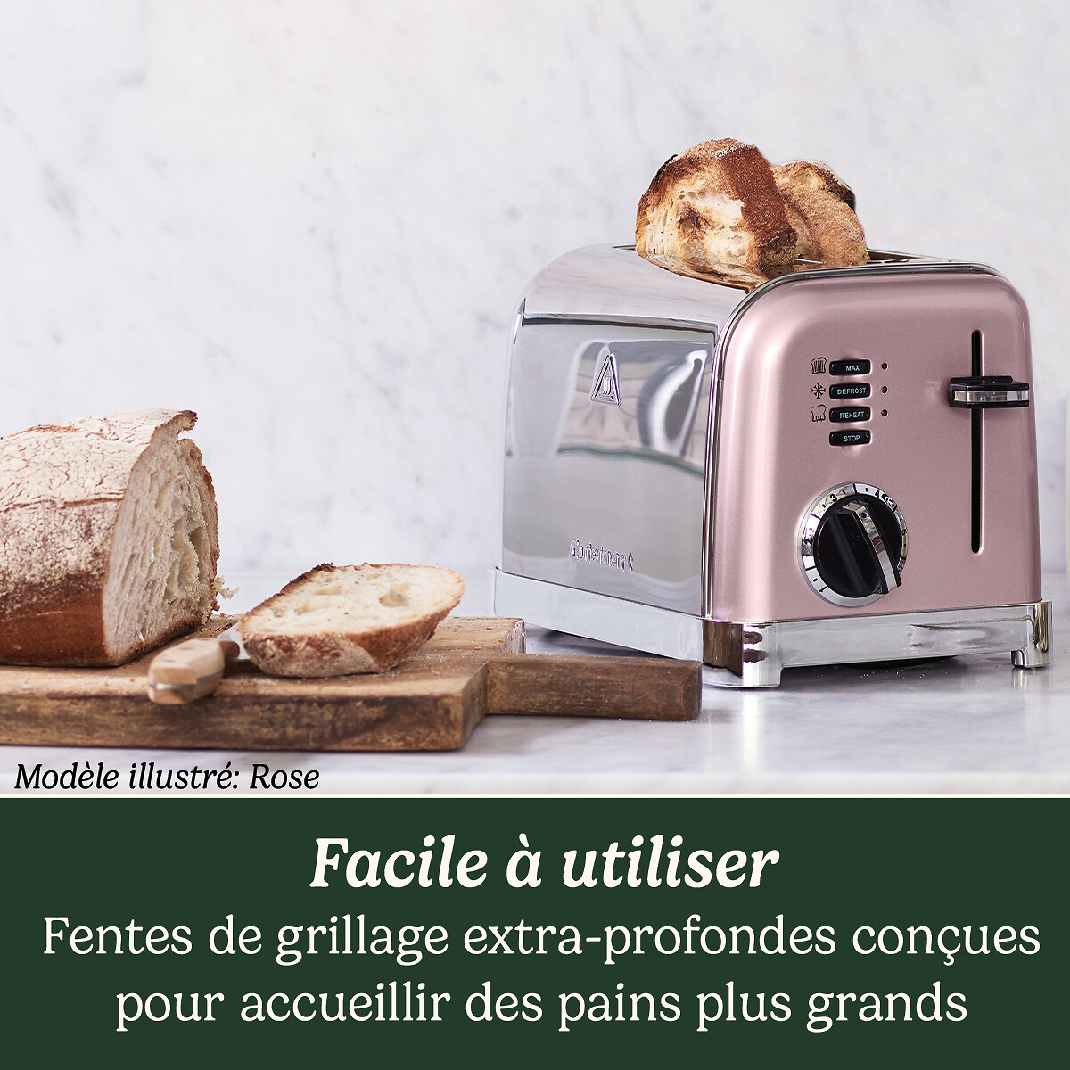 Grille pain pistache, CUISINART