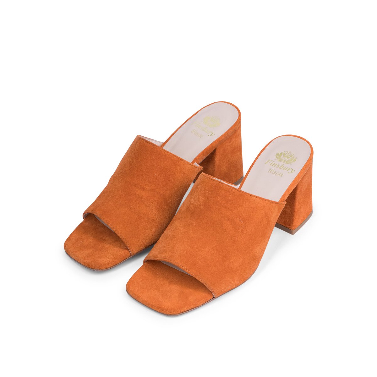 Mule SONIA orange, FINSBURY
