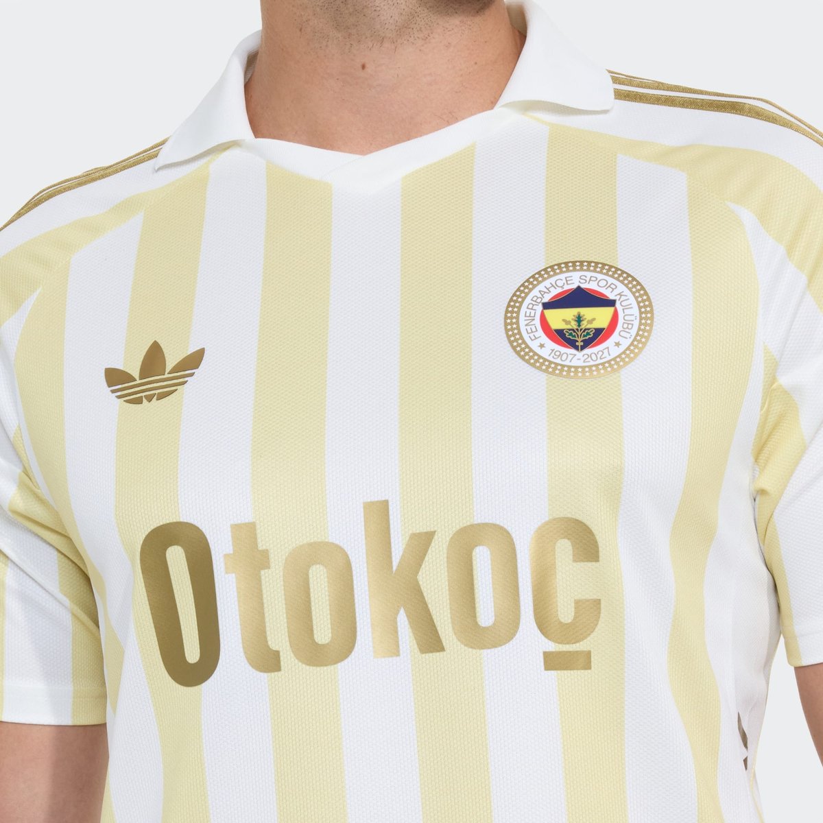 Maillot Extérieur Fenerbahce 2026/2027 powder yellow, adidas Performance