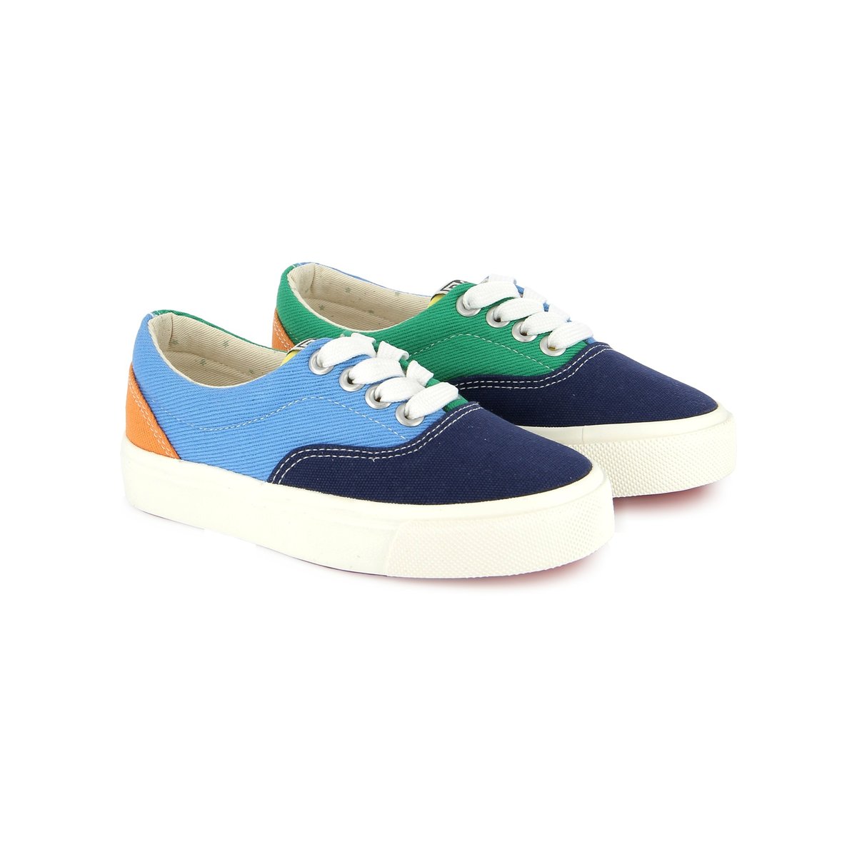 Basket à Lacet SKATE LACE bleu, BONTON