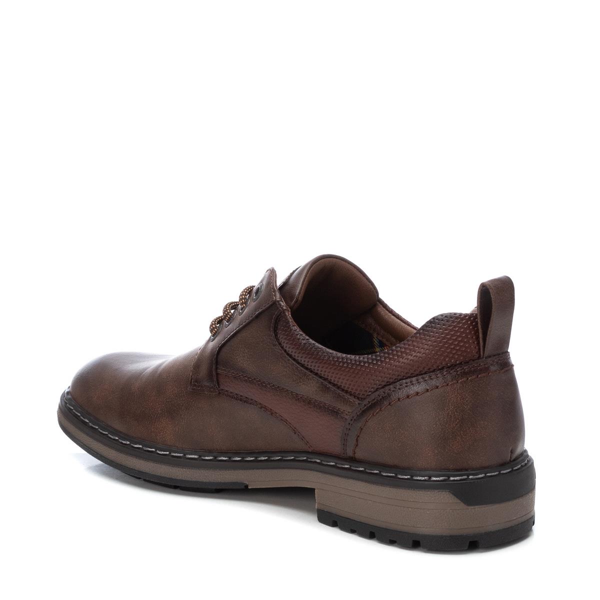 Chaussure Blucher/Derby Plaine Entreprise Lacets brun, REFRESH