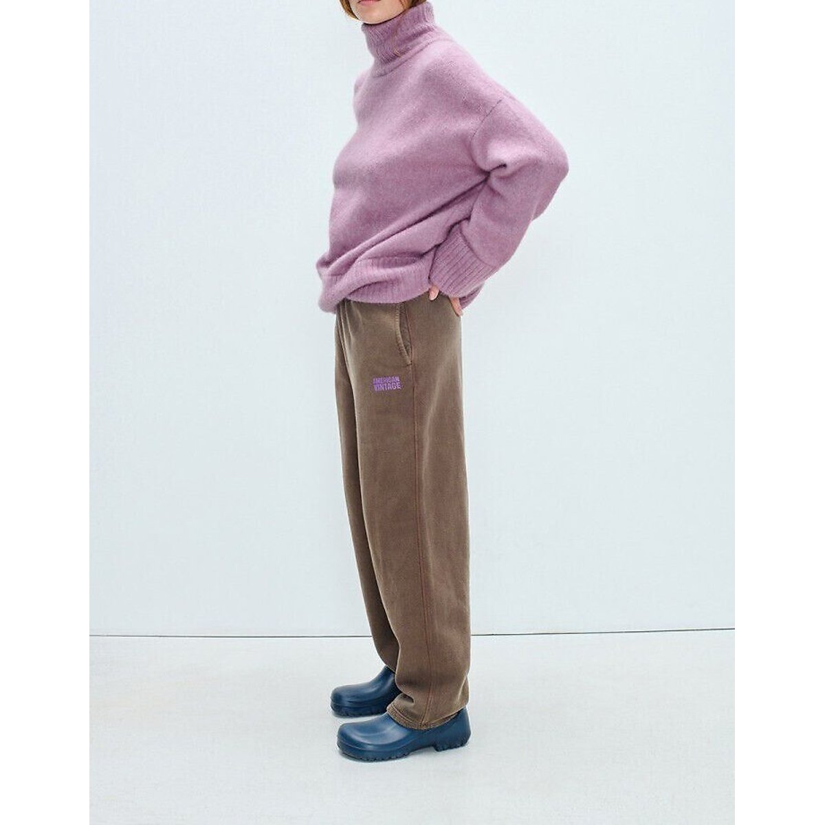 Pantalon de jogging, PLIZZY chataigne, AMERICAN VINTAGE