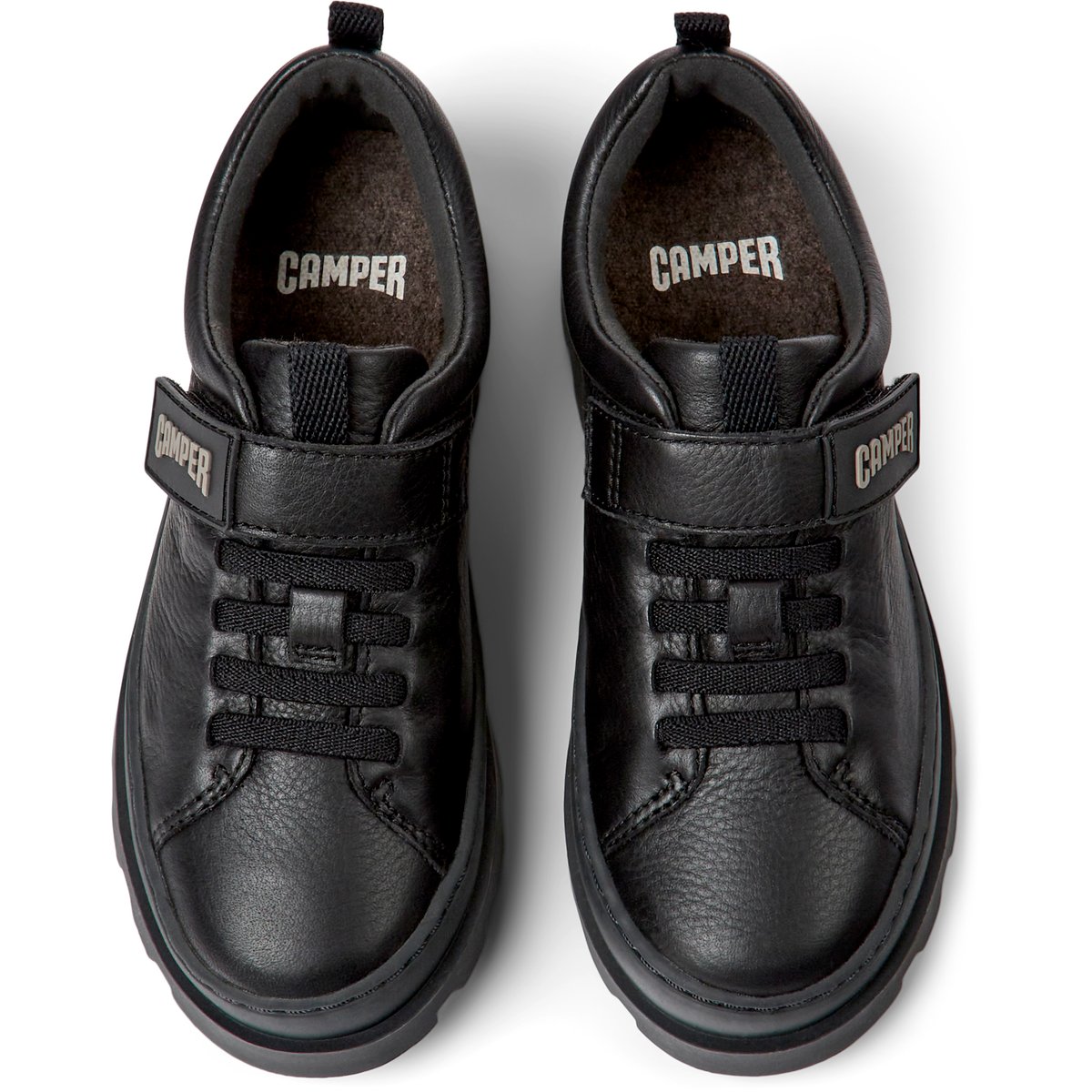 Sneaker Brutus Cuir noir, CAMPER