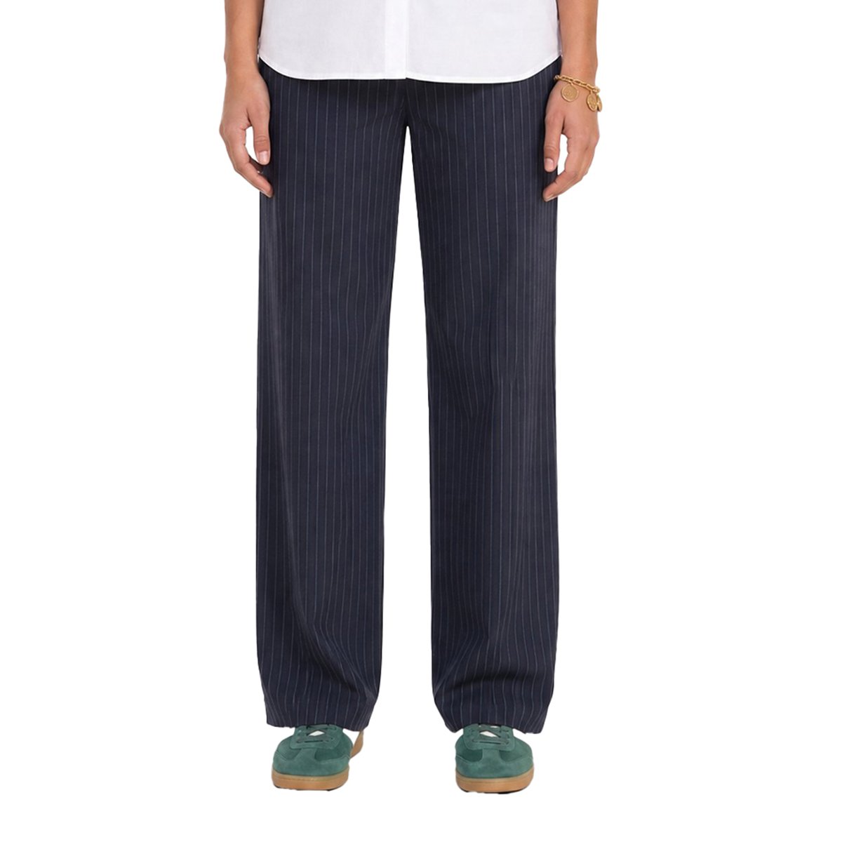 Pantalon de grossesse bandeau marine, VERTBAUDET