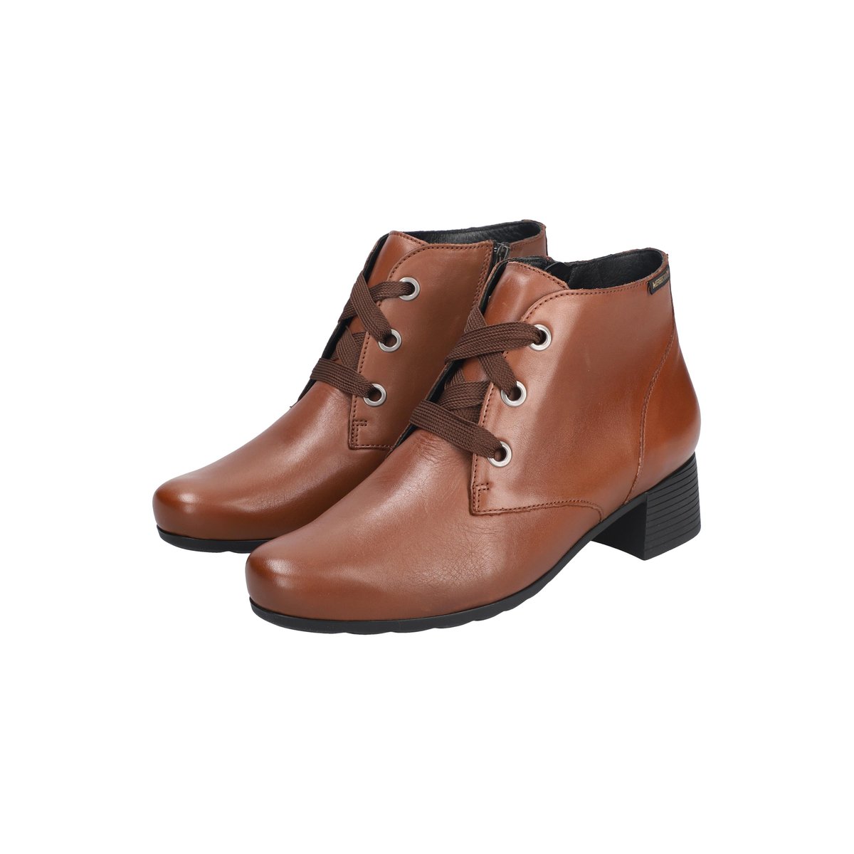 Bottines en cuir GIUSTA rouge chili 5140, MEPHISTO