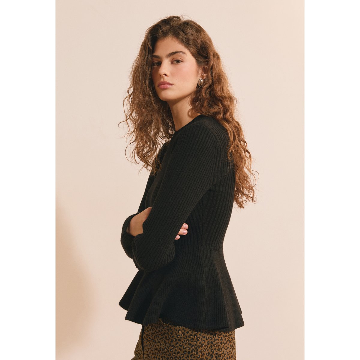ETAM PULL SEBASTIEN - PULL ML noir, ETAM