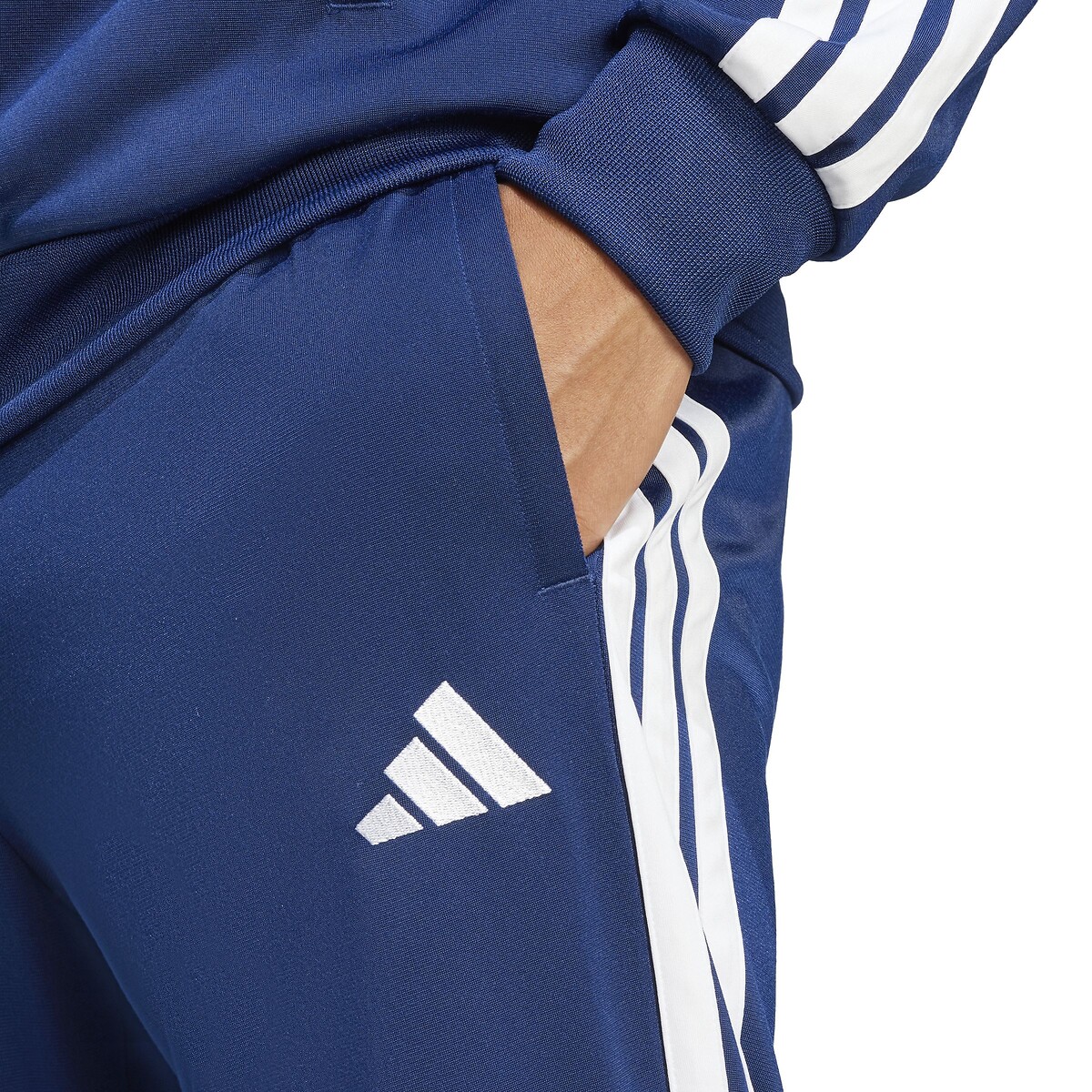 Survêtement Essentiel 3 bandes en tricot bleu marine, ADIDAS SPORTSWEAR