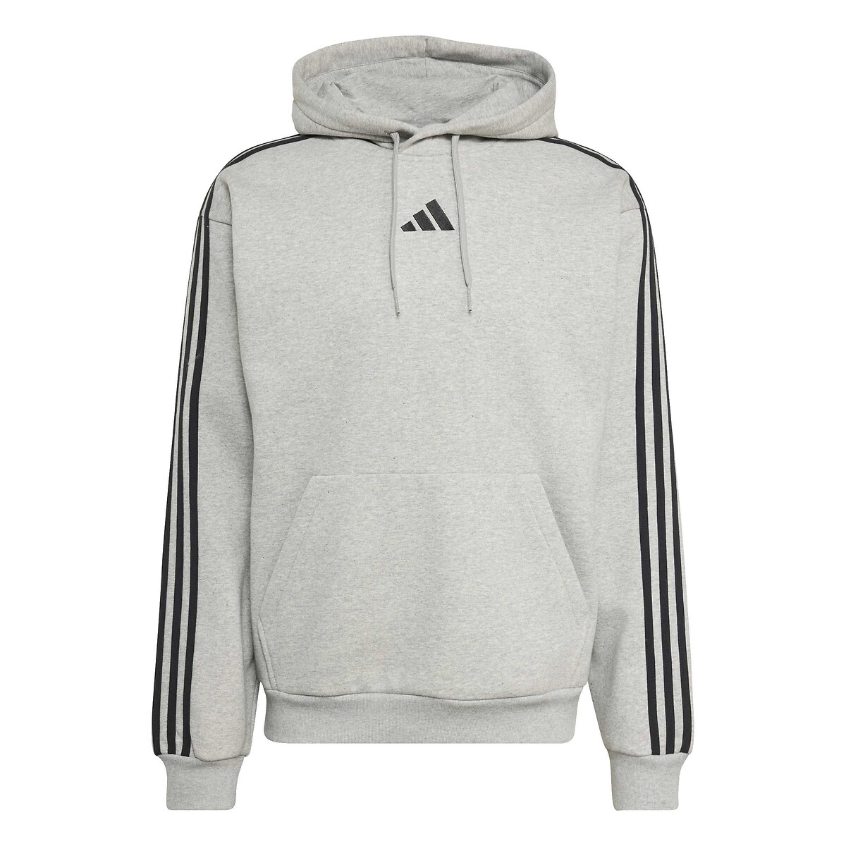 Sweat à capuche, ESSENTIALS gris chiné, ADIDAS SPORTSWEAR