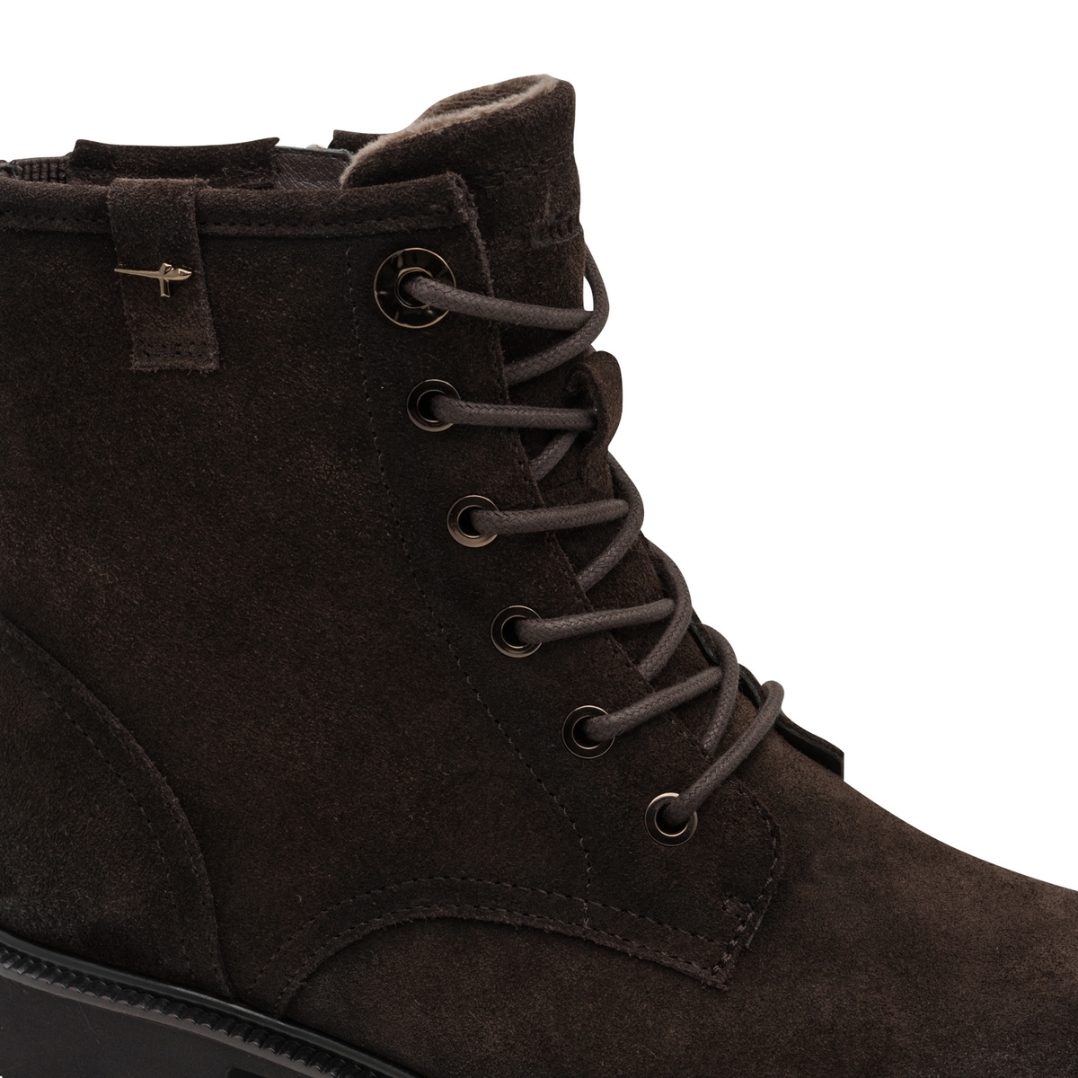 Bottine comfort weite marron antilope combiné, TAMARIS