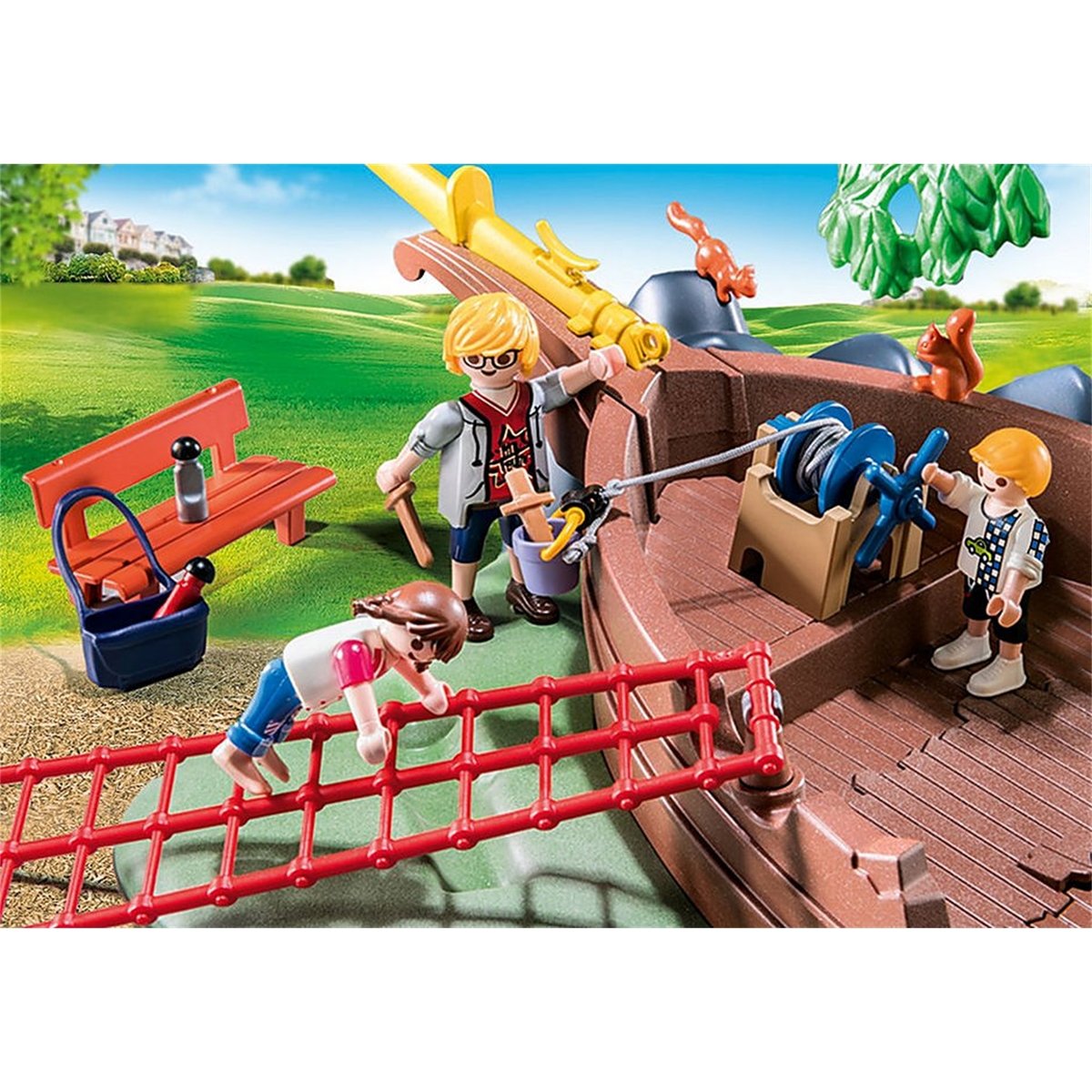 City Life Parc de jeux pour enfants multicolore, PLAYMOBIL