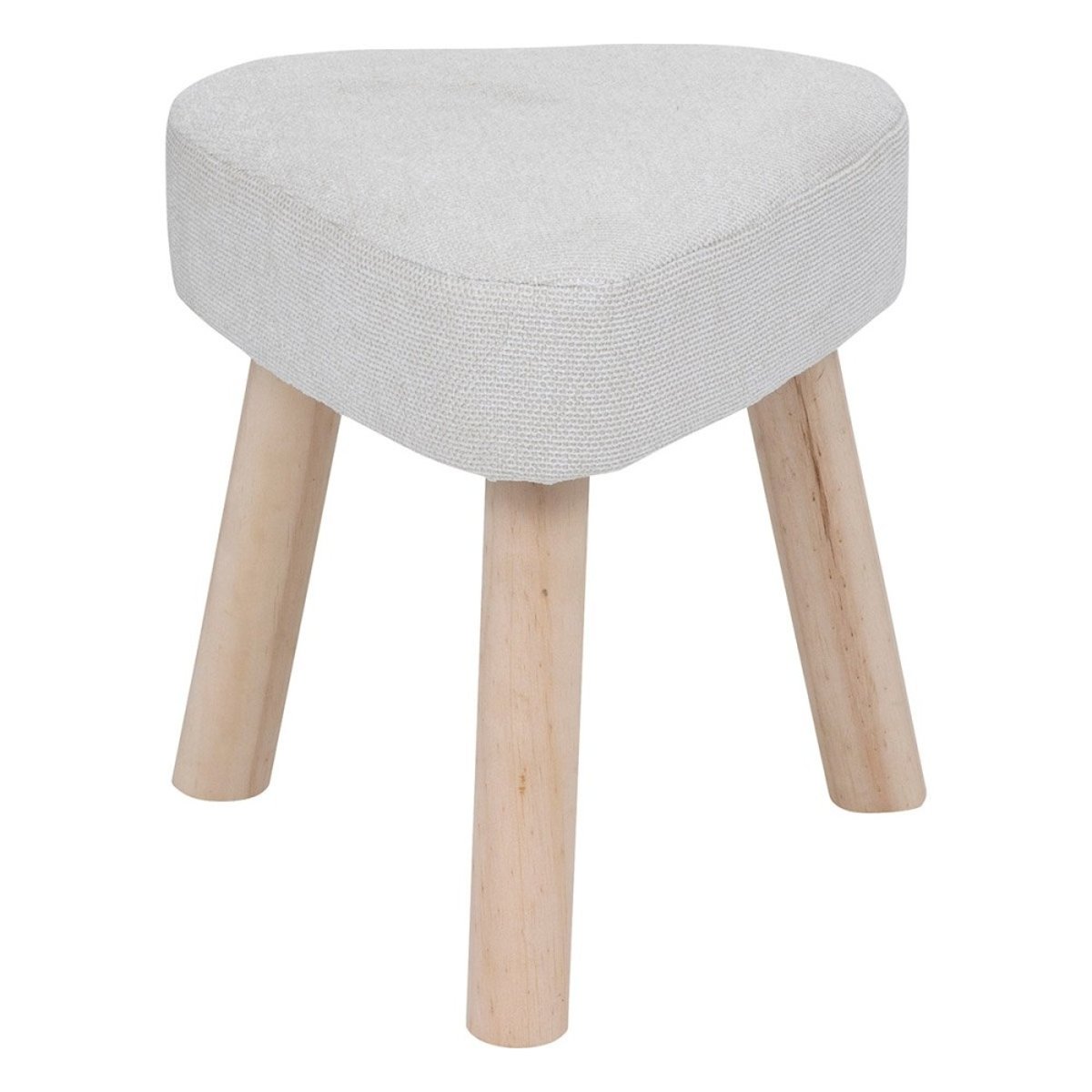 Tabouret d'appoint Thena ivoire blanc, ATMOSPHERA